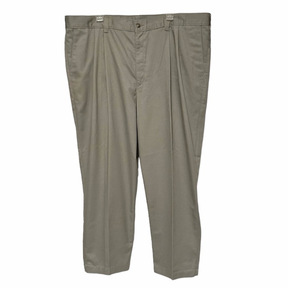 Harbor Bay Pleated Front Wrinkle Resistant Chino Pants - Picture 1 of 6